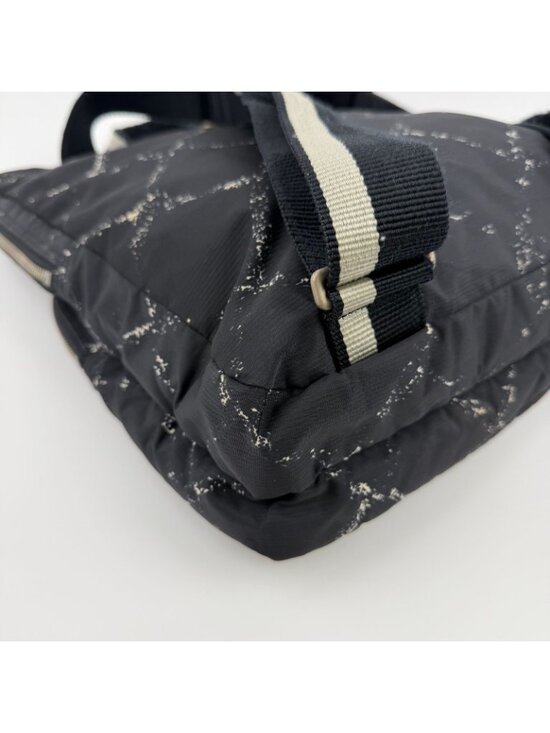 Chanel New Travel Line Backpack Nylon Black Vintage main image 7